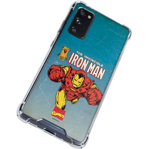 Marvel Classic Comics The Invincible Iron Man Galaxy S20 FE Clear Case